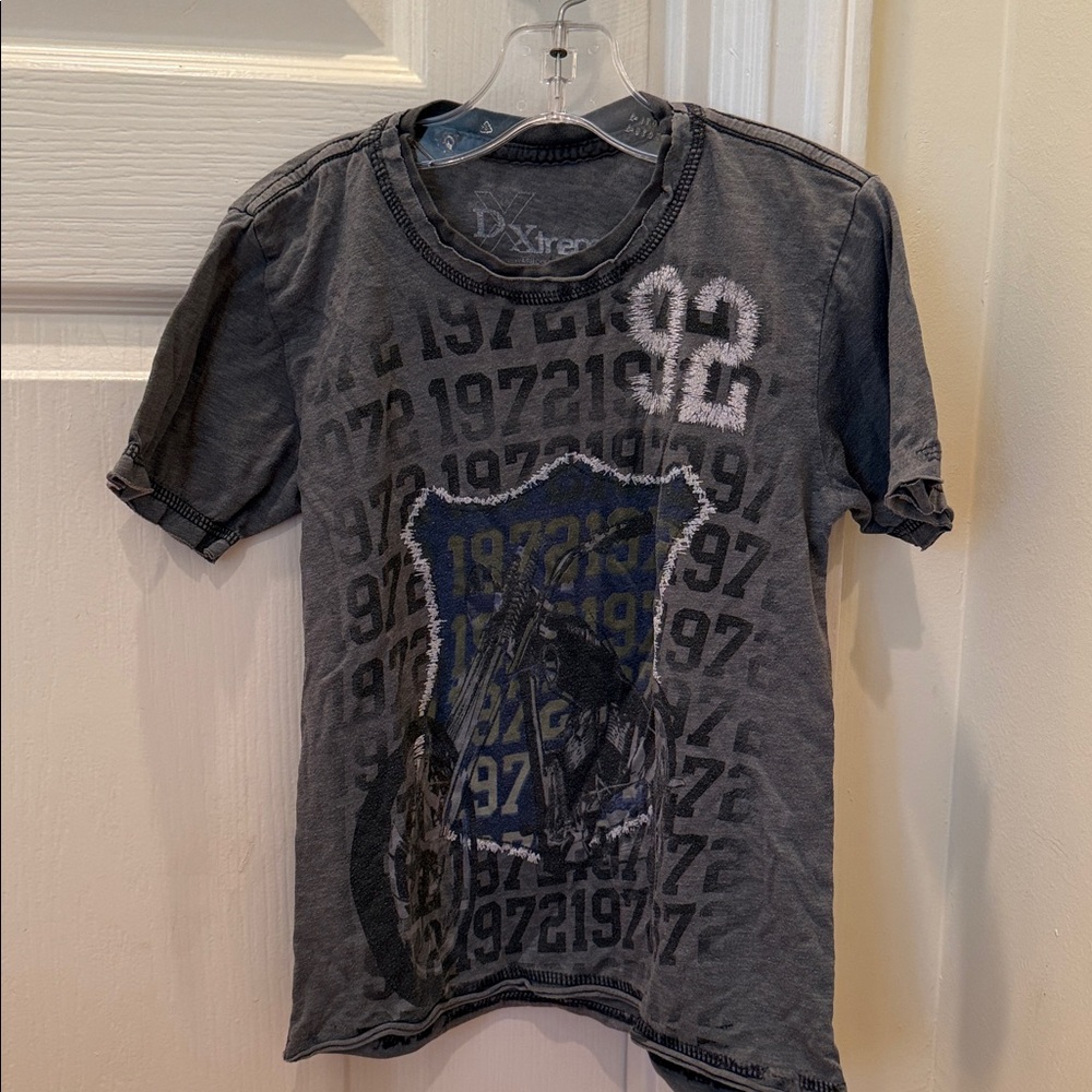 Gray Graphic T-Shirt